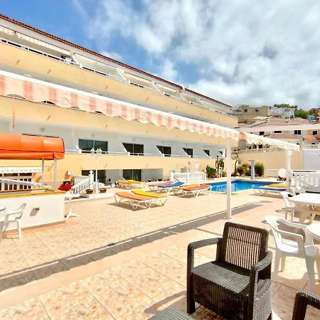Estudio Solo Adultos A 9 Minutos A Pie De La Playa, Freewifi, Piscina Y Cerca De Playa De Las Americas En Sur De Tenerife Appartement *