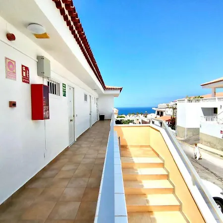 Estudio Solo Adultos A 9 Minutos A Pie De La Playa, Freewifi, Piscina Y Cerca De Playa De Las Americas En Sur De Tenerife Lägenhet